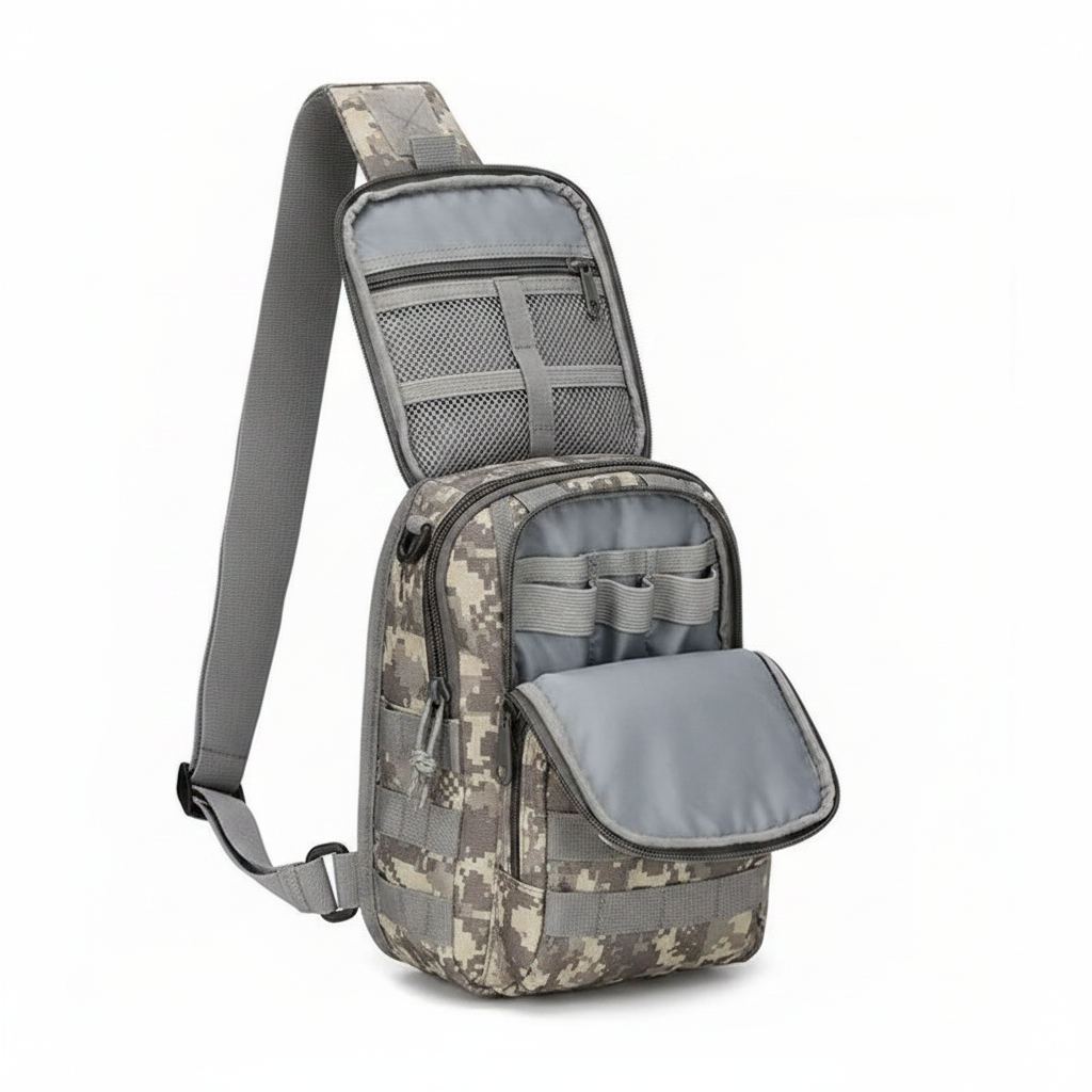 The Stealth – Camouflage Crossbody Bag