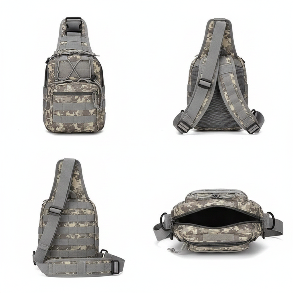 The Stealth – Camouflage Crossbody Bag