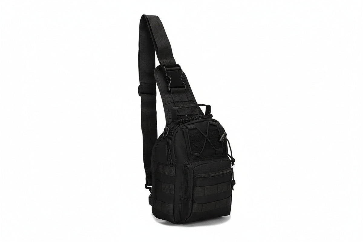 The Vault – Black Crossbody Bag
